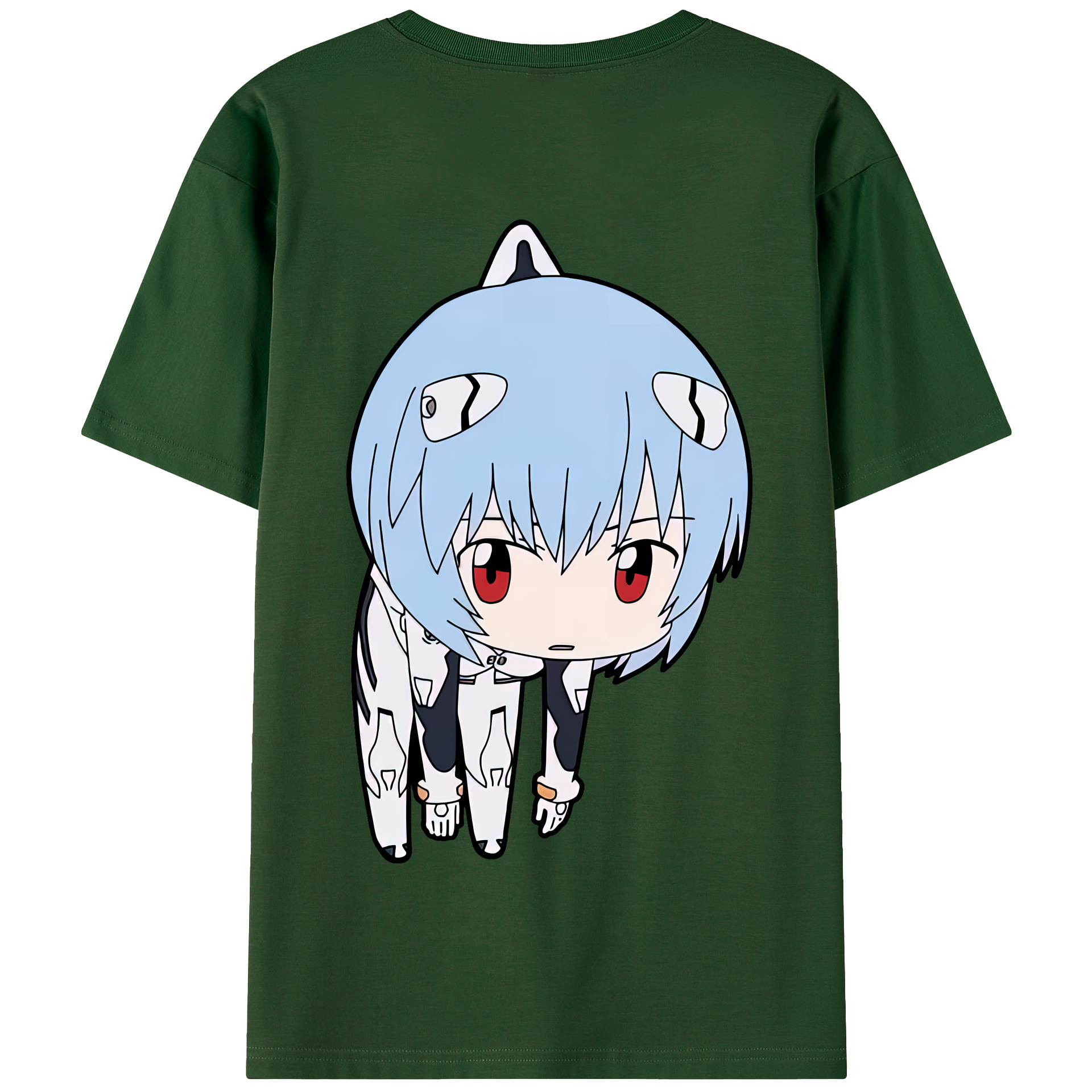 （画像用） EVA 新世紀エヴァンゲリオン 綿100％半袖Tシャツ（背面プリント）